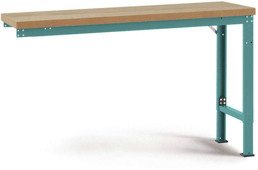 Manuflex WP7034.5021 Munkapad ráépíthető modul (Sz x Mé) 2000 mm x 700 mm Vízkék