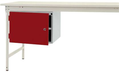 Manuflex ZB4703.3003 A ház alsó része álló, használható magasság 300 mm, 1 ajtóval és polccal. Asztal mélysége 800 mm