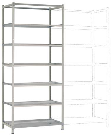 Manuflex RA3293.7035 Polc alapmodul (Sz x Ma x Mé) 1250 x 2000 x 700 mm Acél padló