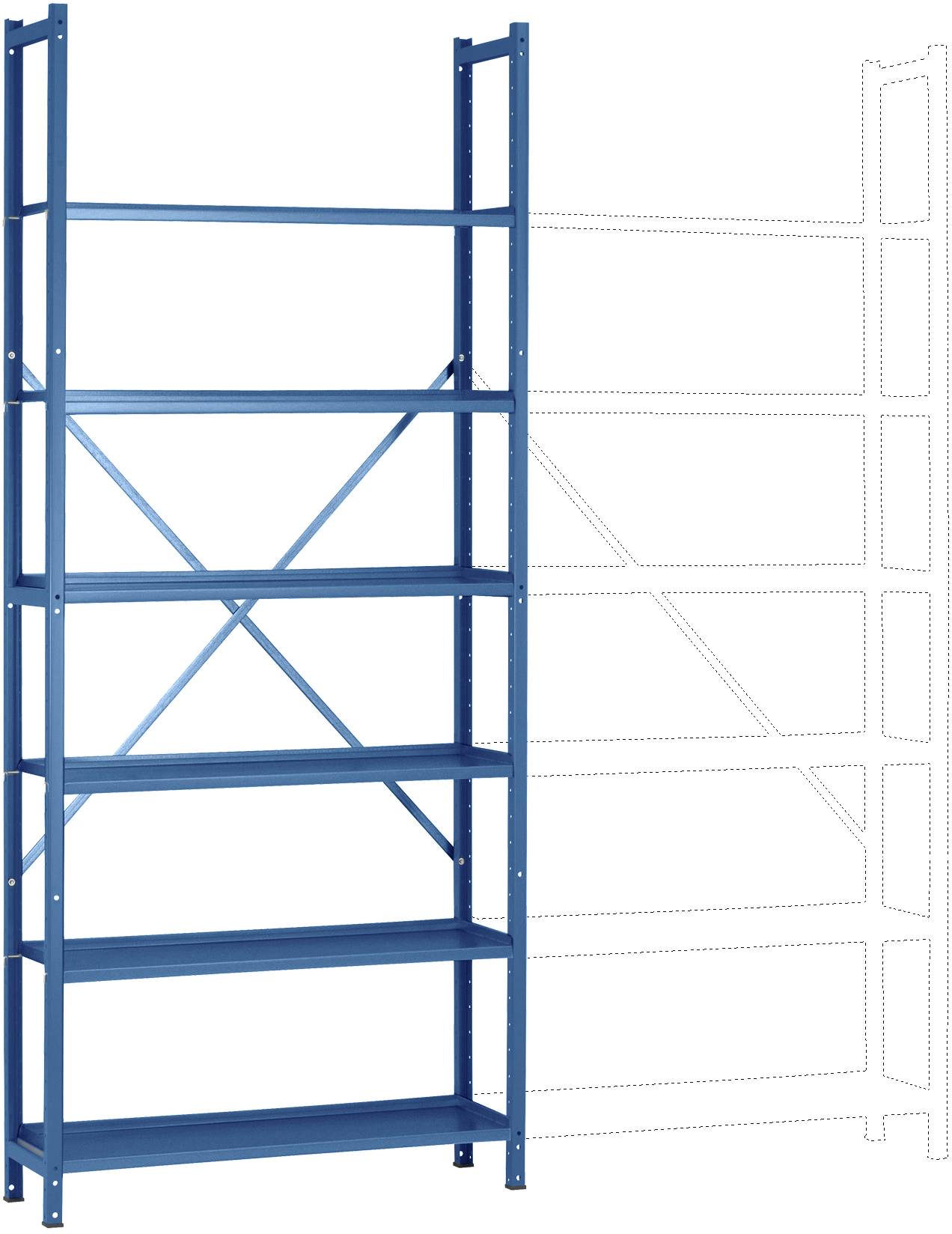 Manuflex RA3161.5007 Polc alapmodul (Sz x Ma x Mé) 1280 x 3000 x 700 mm Acél padló