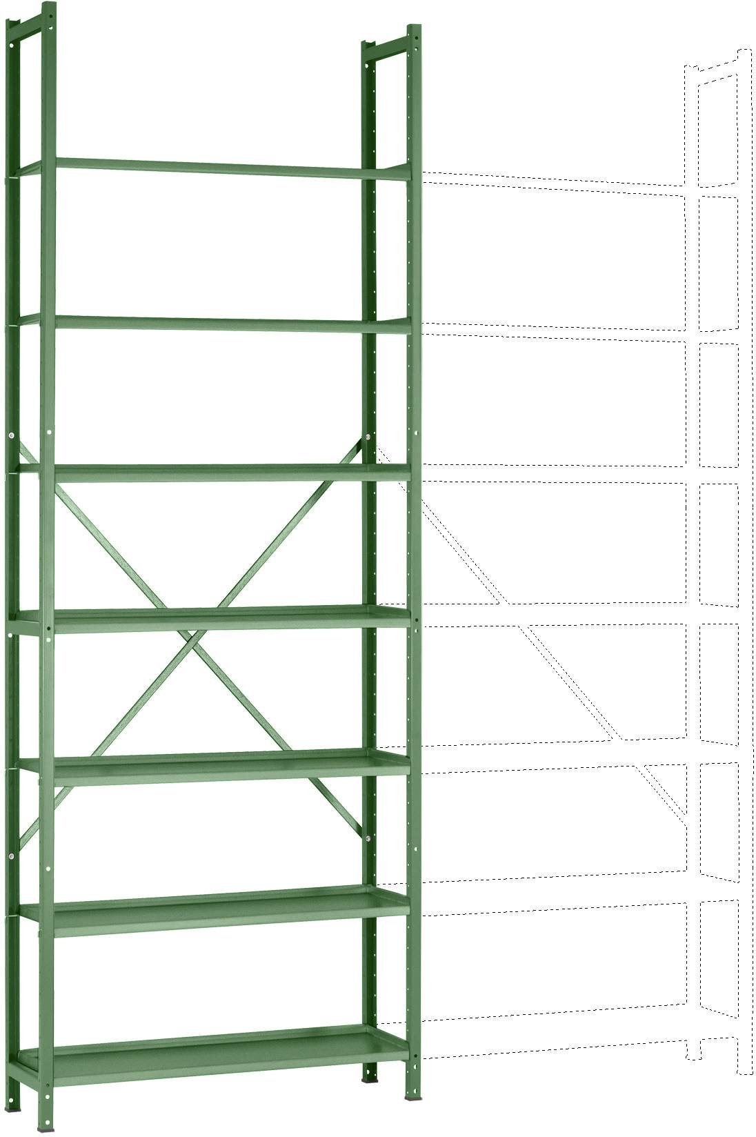 Manuflex RA3171.6011 Polc alapmodul (Sz x Ma x Mé) 1250 x 3000 x 700 mm Acél padló