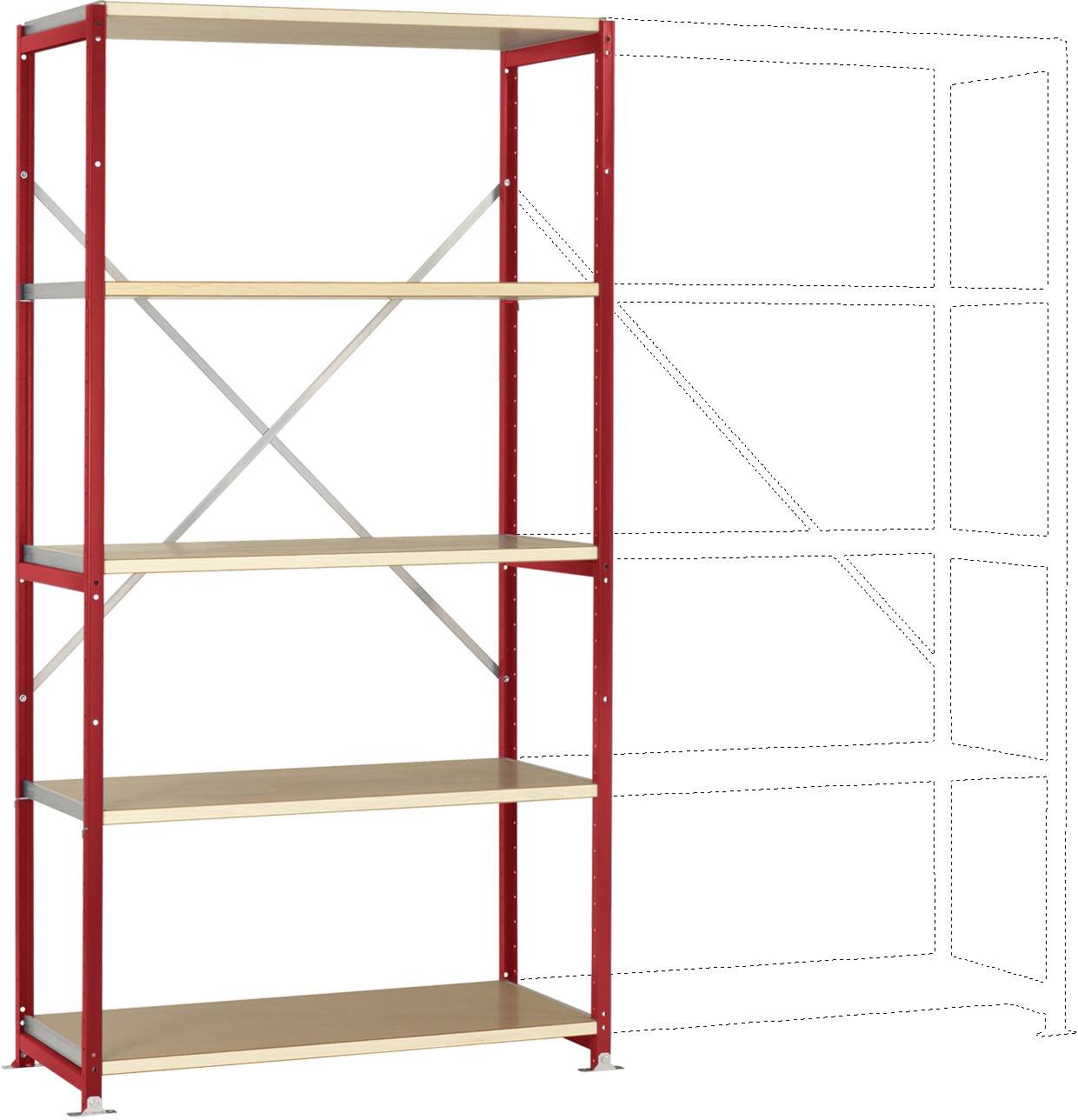 Manuflex RP1014.3003 Polc alapmodul (Sz x Ma x Mé) 1030 x 2000 x 700 mm Fa padló