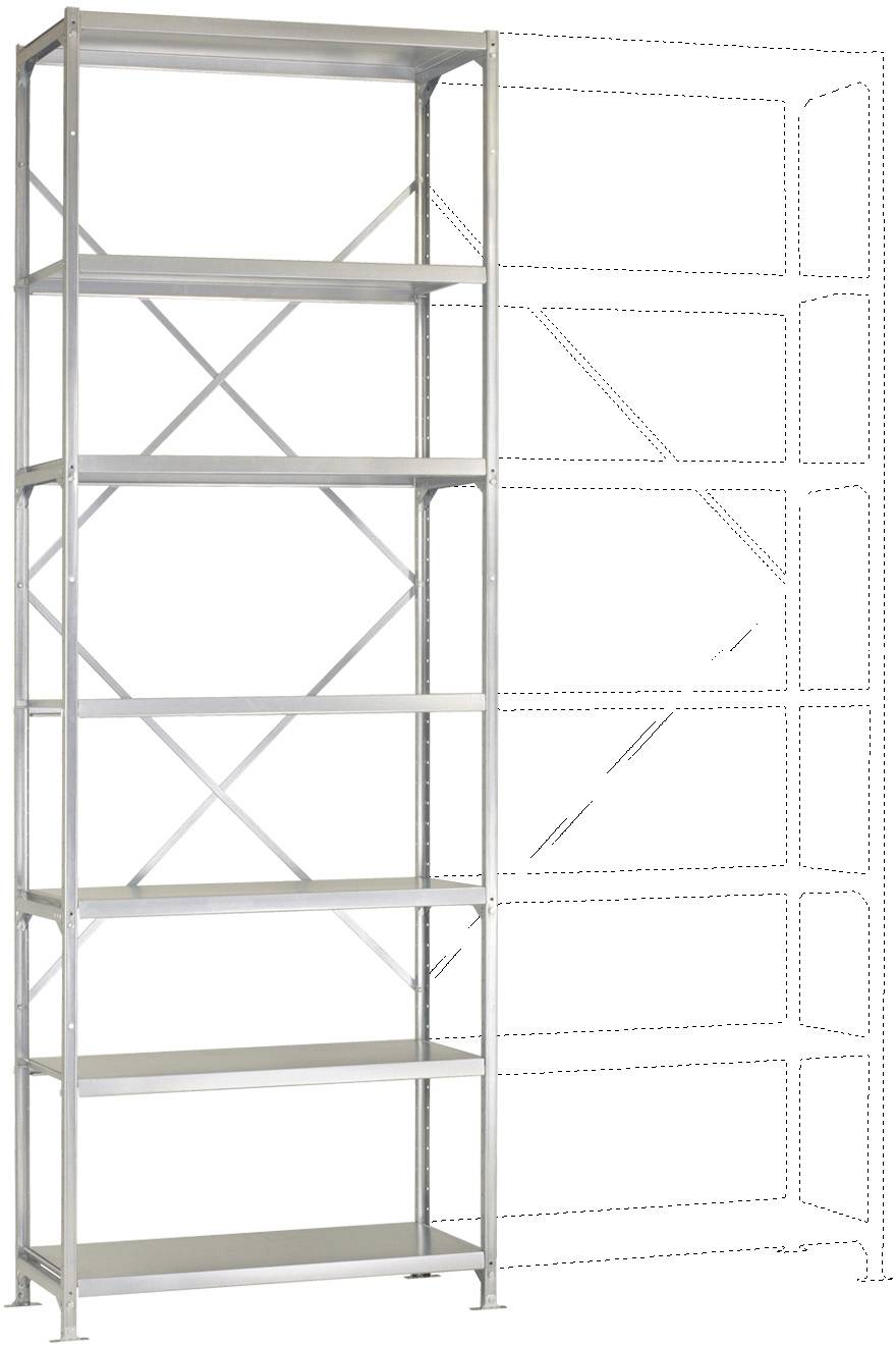 Manuflex RP2151.7035 Polc alapmodul (Sz x Ma x Mé) 1030 x 3000 x 500 mm Acél padló