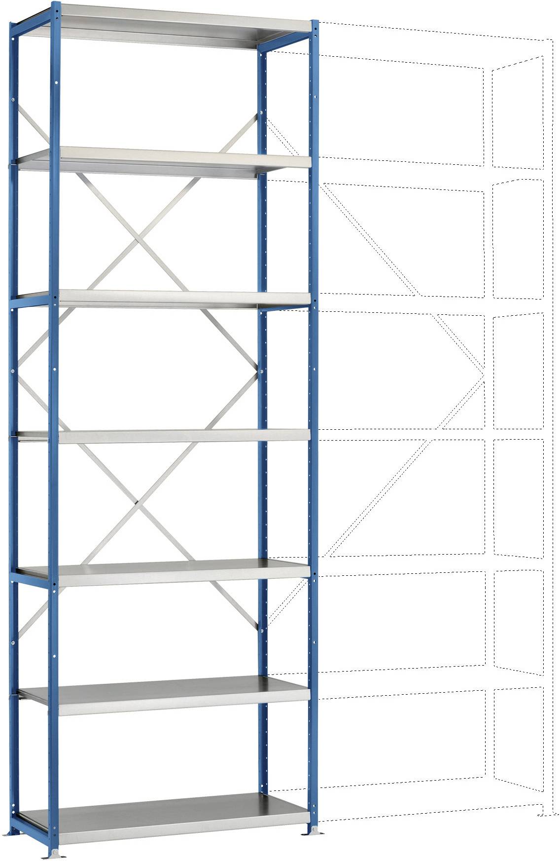 Manuflex RP1617.5007 Polc alapmodul (Sz x Ma x Mé) 1030 x 3000 x 300 mm Acél padló
