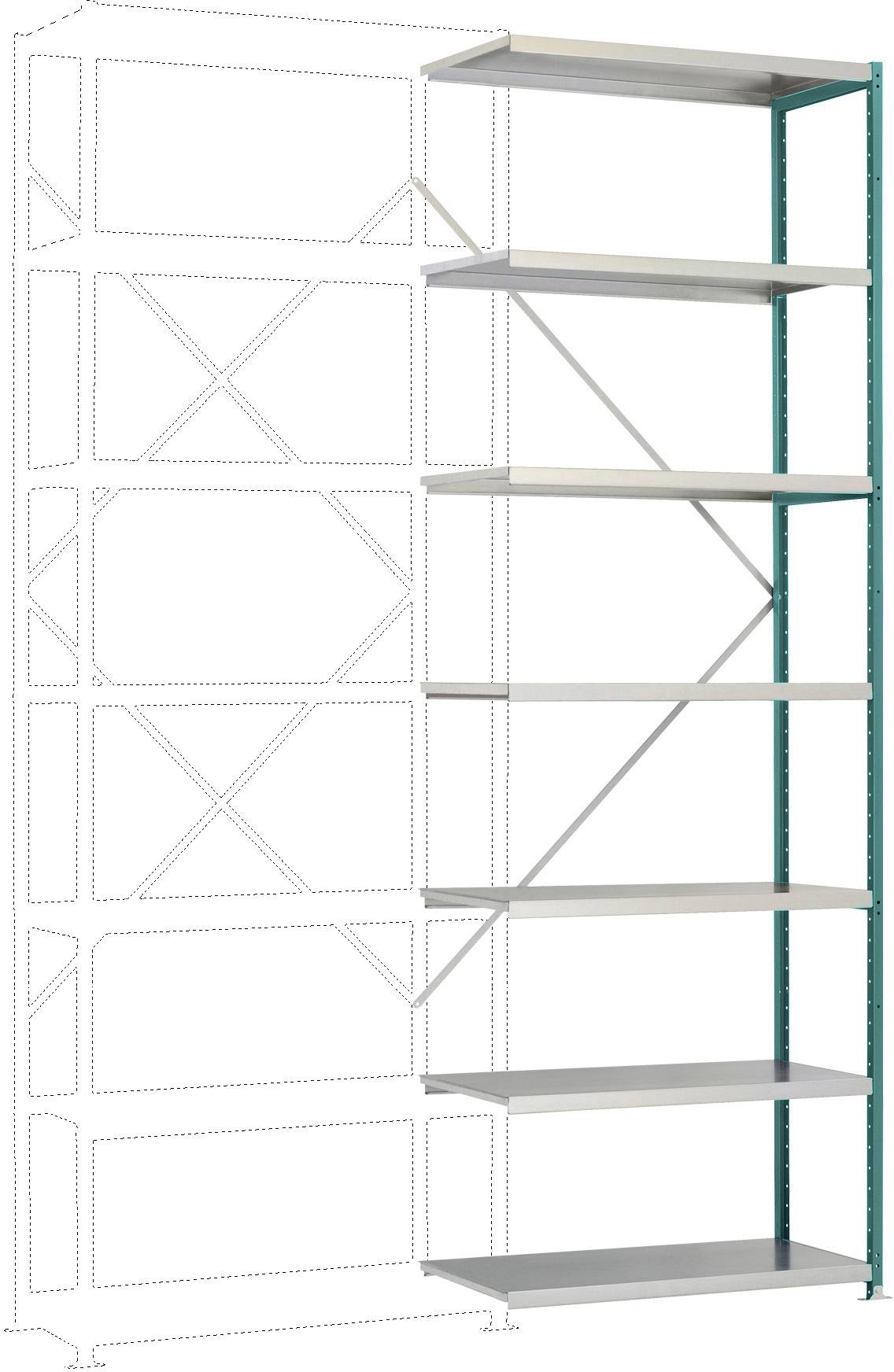 Manuflex RP1717.5021 Polc ráépíthető modul (Sz x Ma x Mé) 1000 x 3000 x 300 mm Acél padló