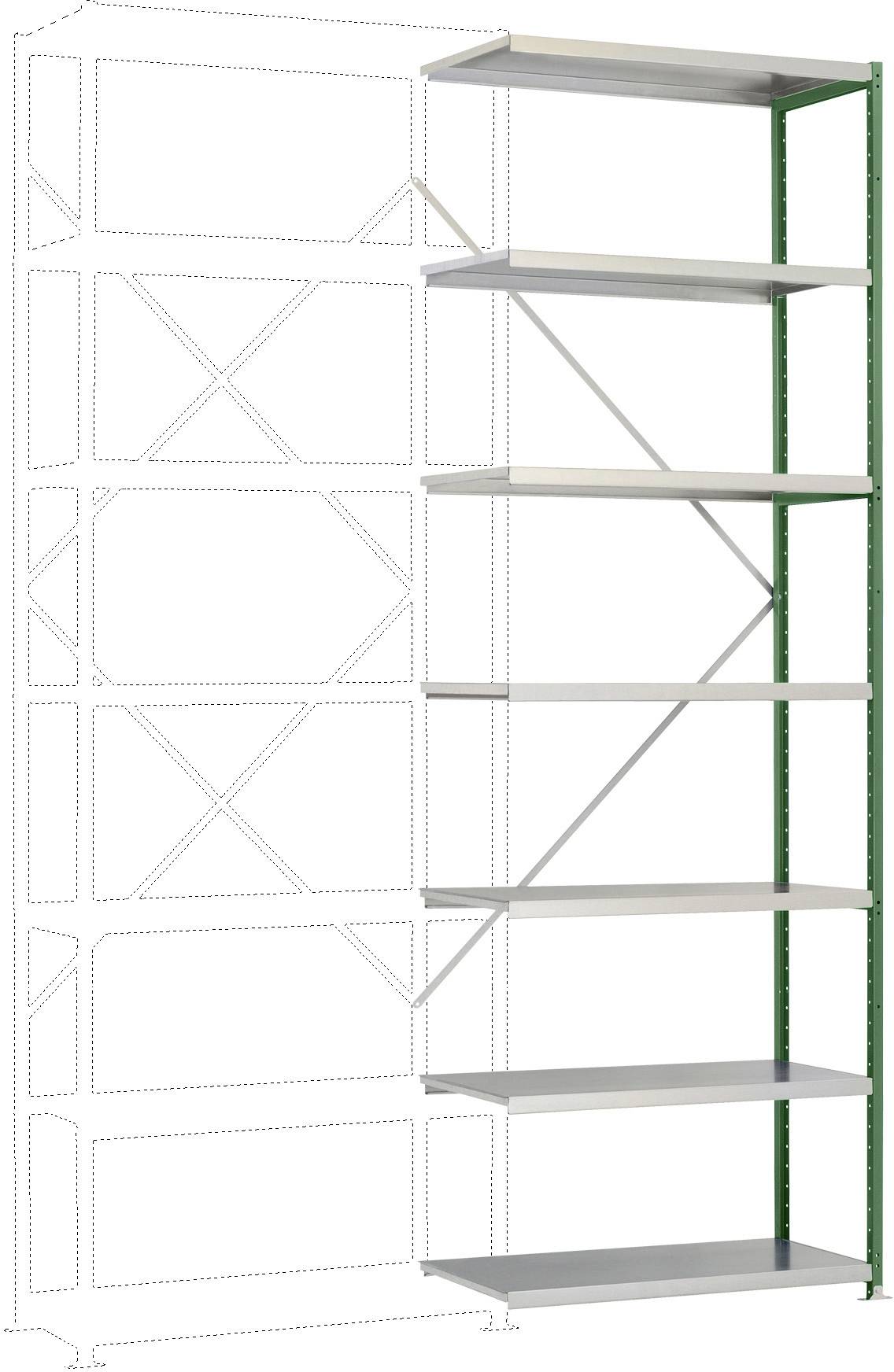 Manuflex RP1721.6011 Polc ráépíthető modul (Sz x Ma x Mé) 1000 x 3000 x 300 mm Acél padló