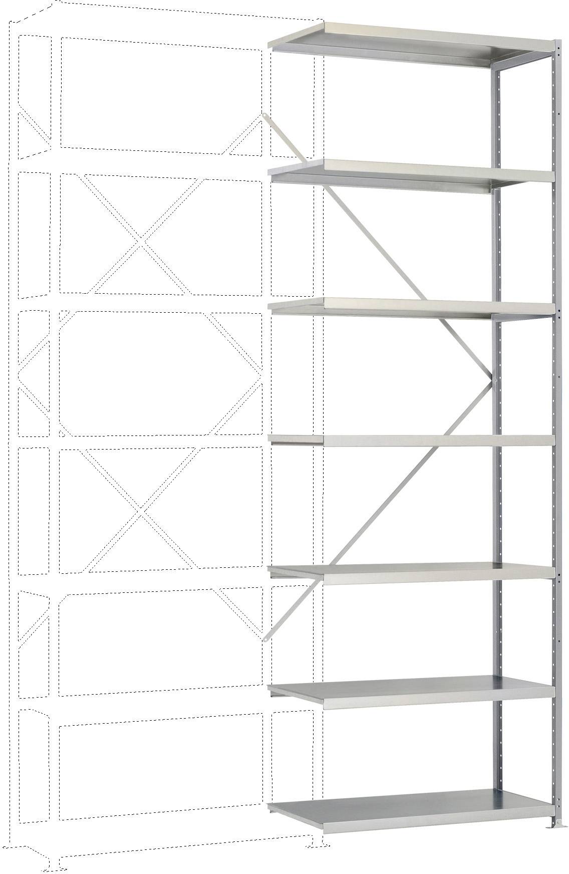 Manuflex RP1721.9006 Polc ráépíthető modul (Sz x Ma x Mé) 1000 x 3000 x 300 mm Acél padló