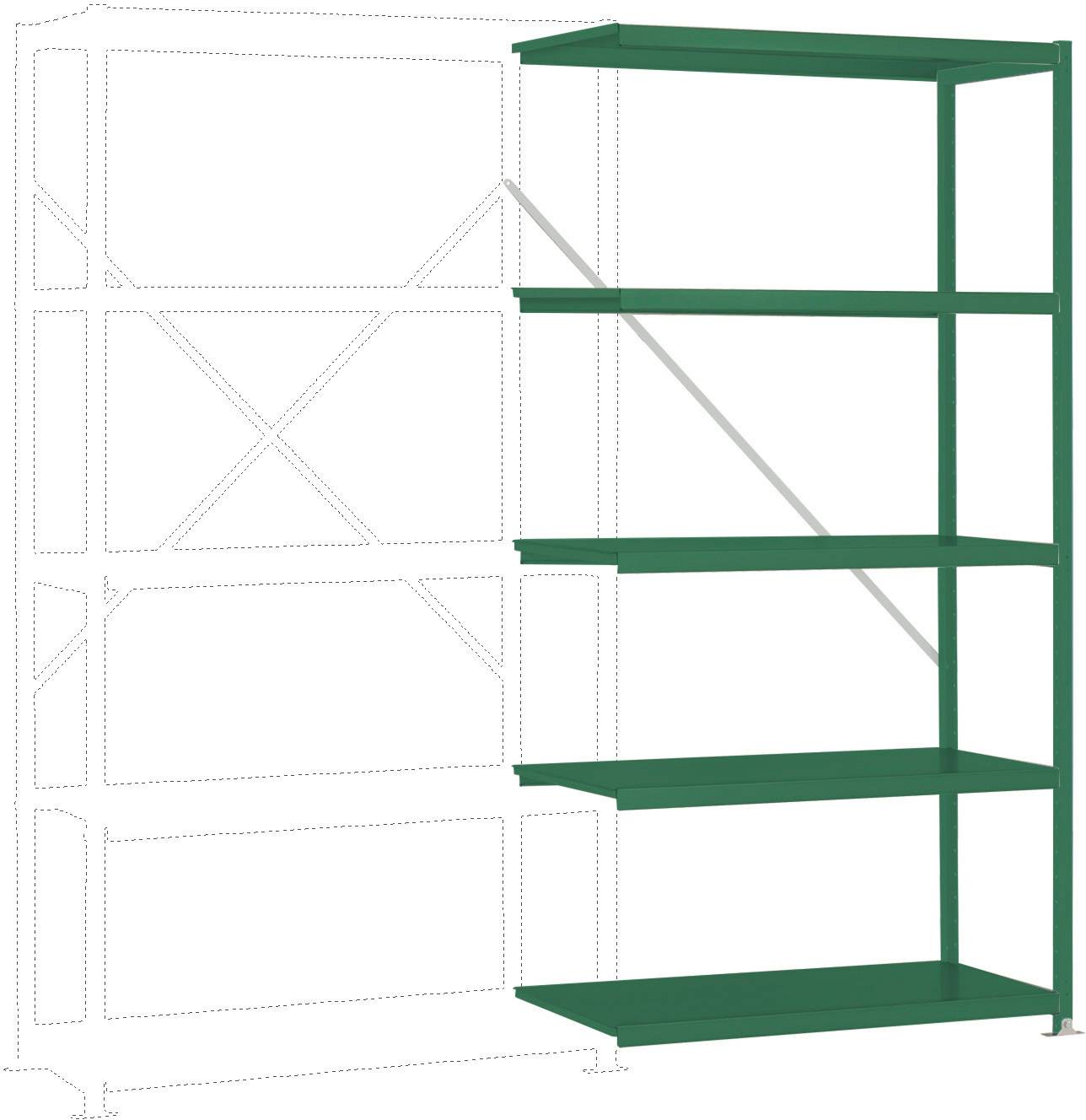 Manuflex RP1154.6011 Polc ráépíthető modul (Sz x Ma x Mé) 1000 x 2000 x 600 mm Acél padló