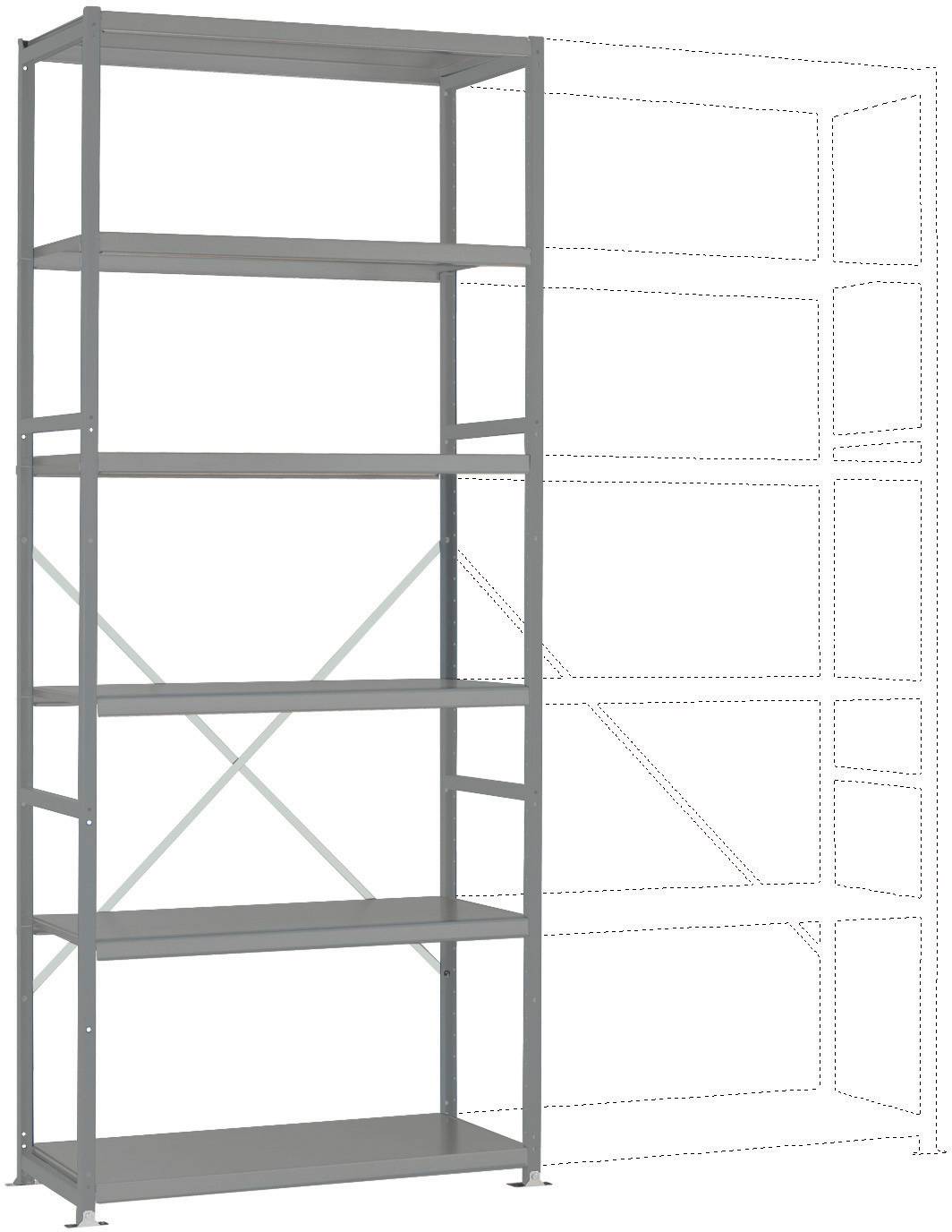 Manuflex RP1252.9006 Polc alapmodul (Sz x Ma x Mé) 1030 x 2500 x 400 mm Acél padló
