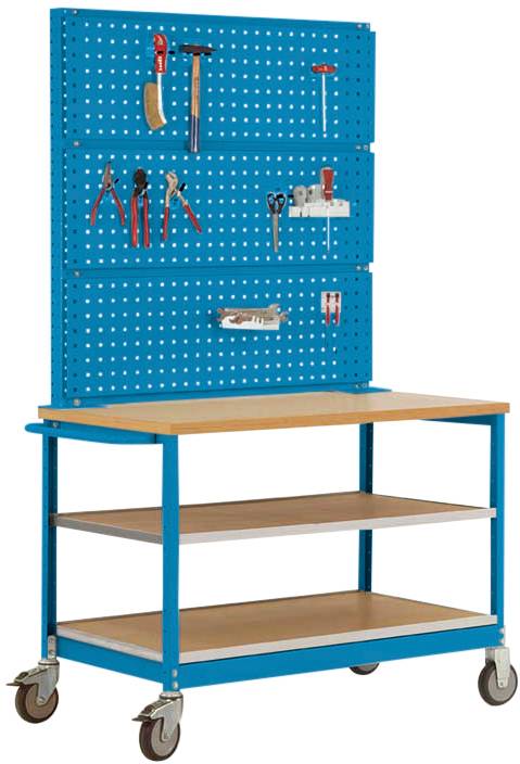 Manuflex MW2011.5012 Mobil munkapad Élénk kék (RAL 5012)