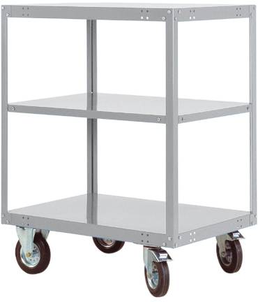 Manuflex TRANSOMOBIL TP4033.9006 Polcos kocsi Alumínium ezüst