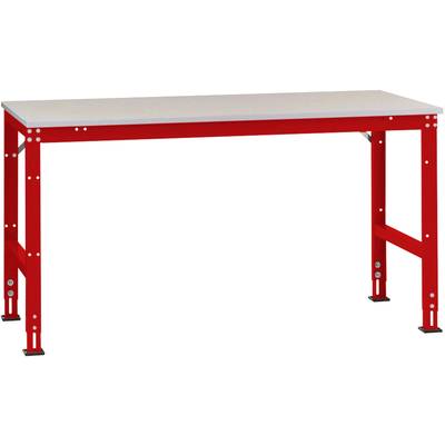   Manuflex  AU6079.3003    Munkafeszítőasztal UNIVERSAL szabvány PVC dekoratív lemezzel, szélesség nagysága = 1500 x 120