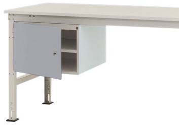Manuflex ZB4717.9006 Ház alap UNIVERSAL álló, használható magasság 300 mm, bal oldali 1 ajtóval. Asztal mélysége 1200 mm