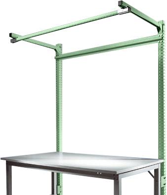 Manuflex ZB3853.6011 Építőportál tartóval az UNIVERSAL + PROFI speciális alaptáblákhoz, használható magasság 1500 mm