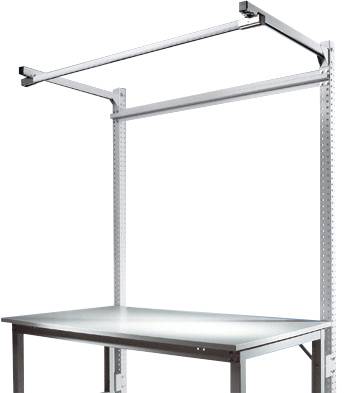 Manuflex ZB3872.9006 Kiegészítő portál tartóval az UNIVERSAL + PROFI standard kiegészítő táblákhoz, használható magasság 1500 mm