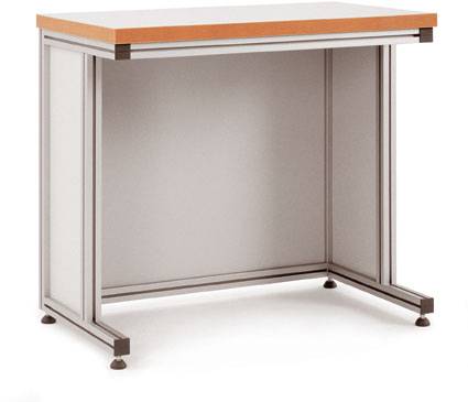 Manuflex ZB8024 Képernyők különösen az ALU íróasztalhoz ülő tevékenységekhez, szélesség = 1500 x 800 mm