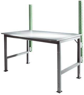 Manuflex ZB3782.6011 Kiegészítő támasztóoszlop az UNIVERSAL + PROFI szabványos kiegészítő táblákhoz, használható magasság 600 mm