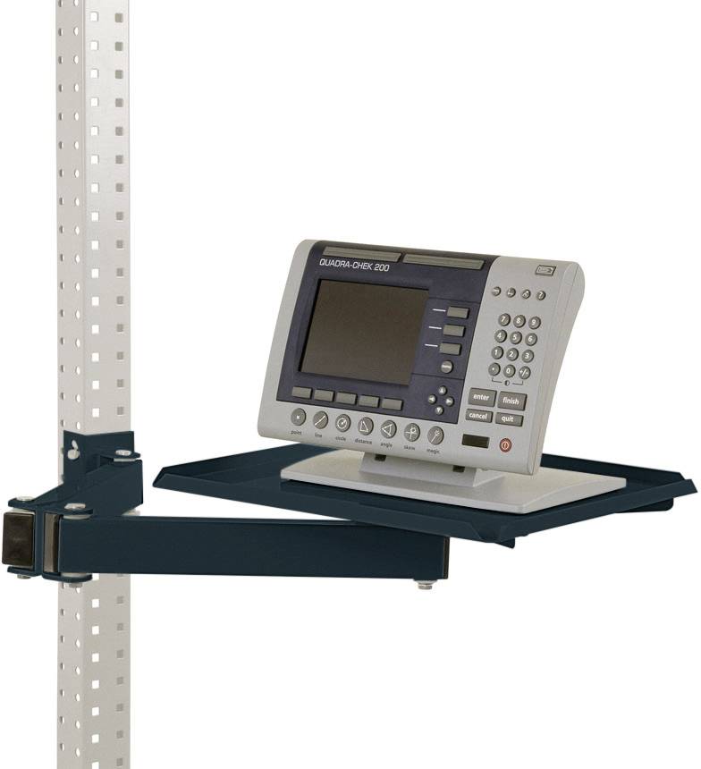 Manuflex ZB3568.7016 Tárolótábla, forgatható az UNIVERSAL és a PROFI számára, szélesség 370 x 370 mm, kettős csatlakozású forgókarral