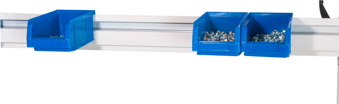 Manuflex ZB3907.5007 Doboz tartósín az UNIVERSAL és a PROFI számára, ragyogó kék RAL 5007, szélesség x magasság = 1746 x 2 x 100 mm