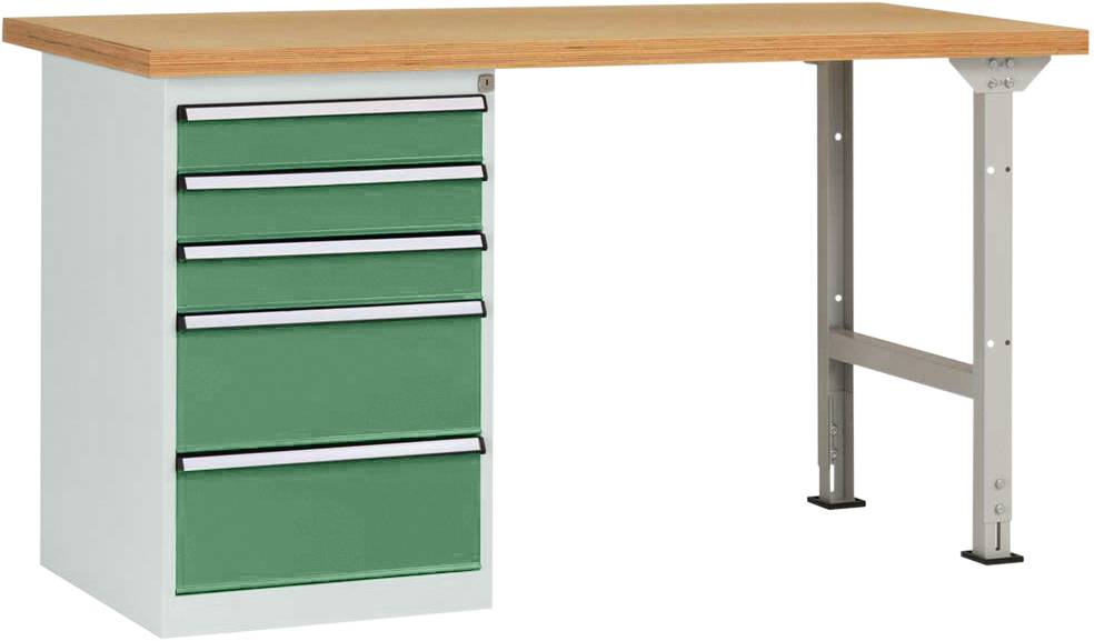Manuflex WC5116.6011 Munkapad rendszer Rezedazöld (RAL 6011)