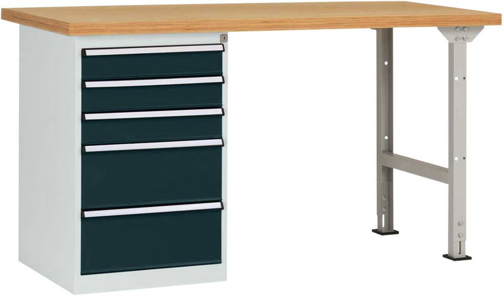 Manuflex WC5114.7016 Munkapad rendszer Antracit