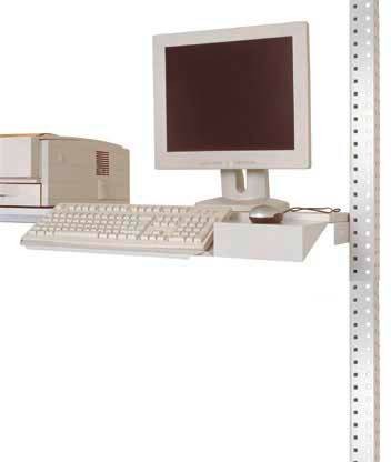 Manuflex ZB3900.3003 Tárolódoboz a PACKPOOL csomagolóasztalokhoz, rubinvörös RAL 3003, szélesség x 245 x 200 x 120 mm