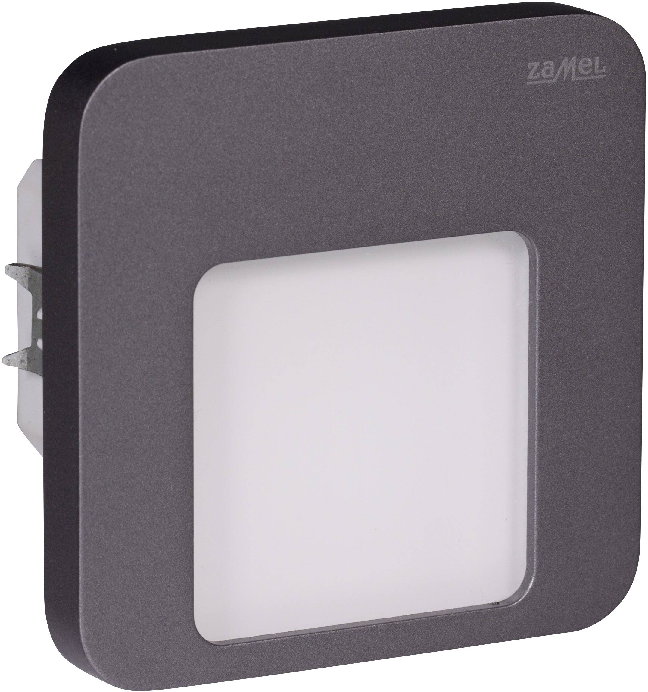 Zamel 01-221-32 Moza LED-es fali beépíthető lámpa LED Fixen beépített LED-es 0.42 W Grafit