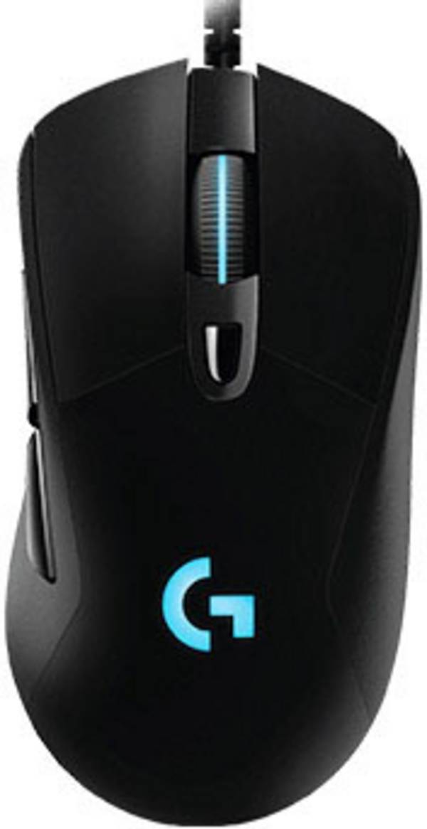 Logitech Gaming G403 HERO EWR2  Gamer egér USB   Optikai Fekete 6 Gombok 16000 dpi Világít, Súly tuning