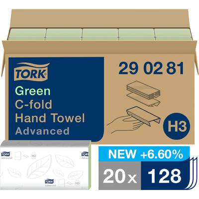 TORK 290281  Papír kéztörlők  Zöld   20 db