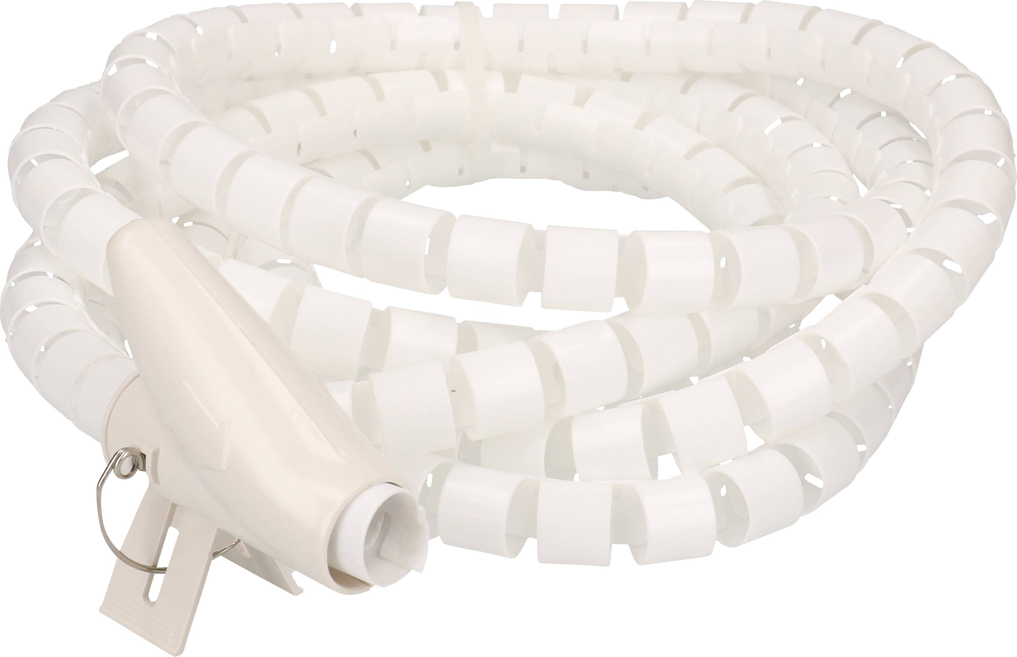 Cablehome 128532 Spiráltömlő Fehér Műanyag 1 db