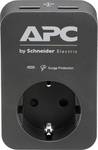APC túlfeszültségvédő - PME1WU2B-GR - aljzat adapter, 2 x USB