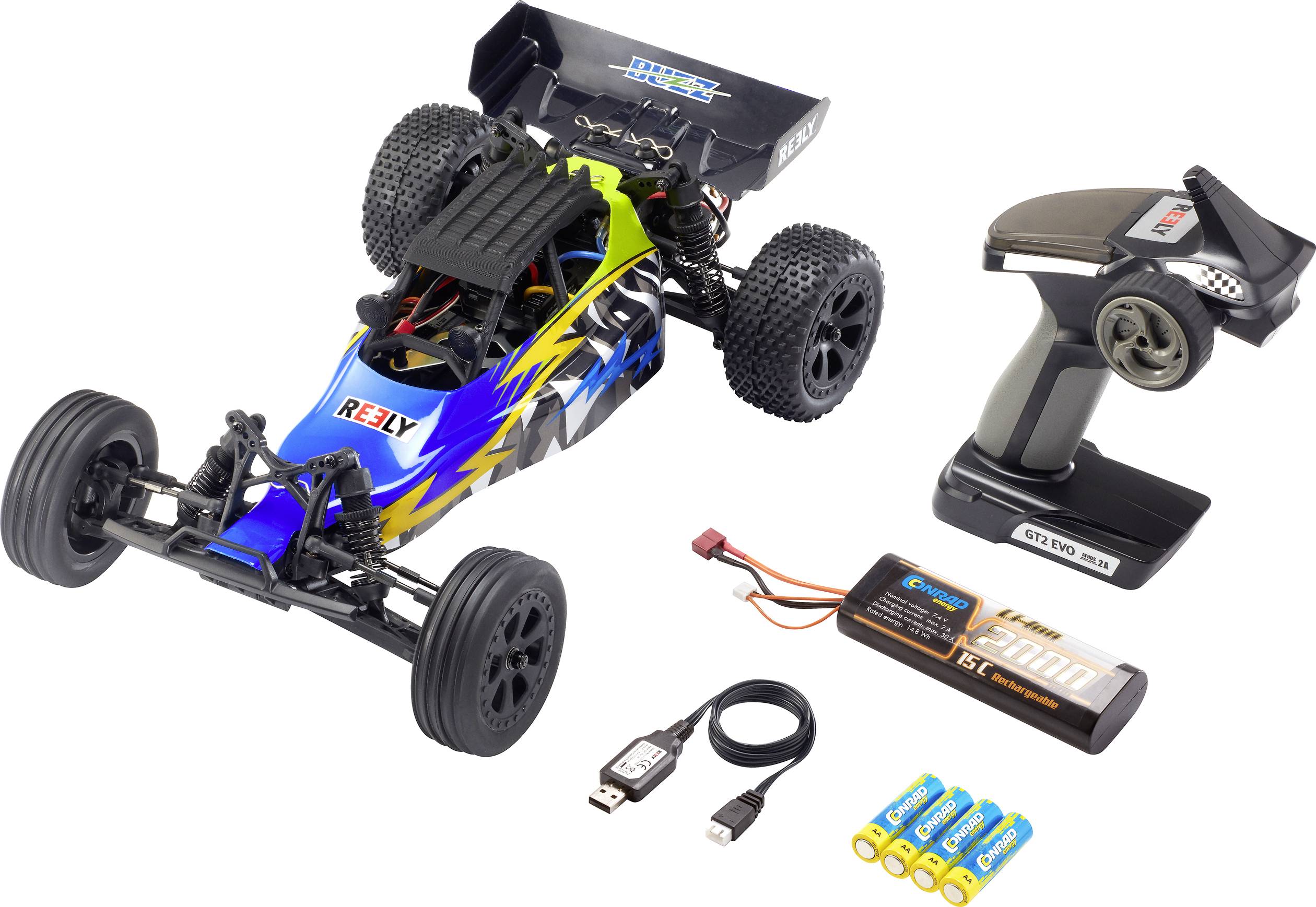 Reely LIZARD Brushed 1:10 RC modellautó 