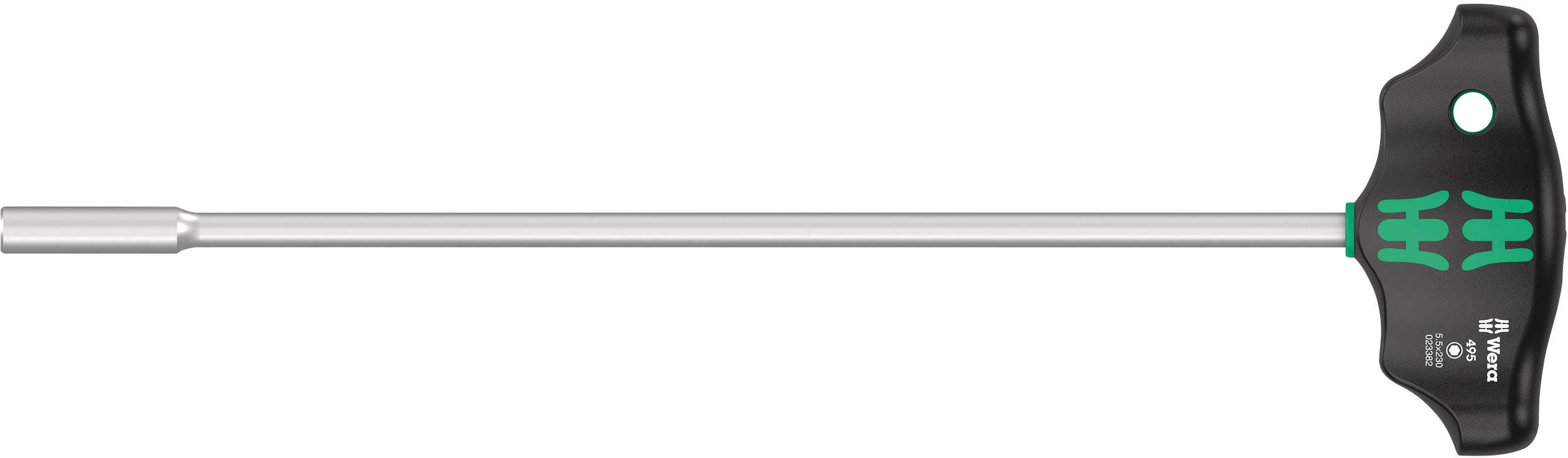 Wera 495 Dugókulcs csavarhúzó Kulcsszélesség: 5.5 mm Penge hossz: 230 mm