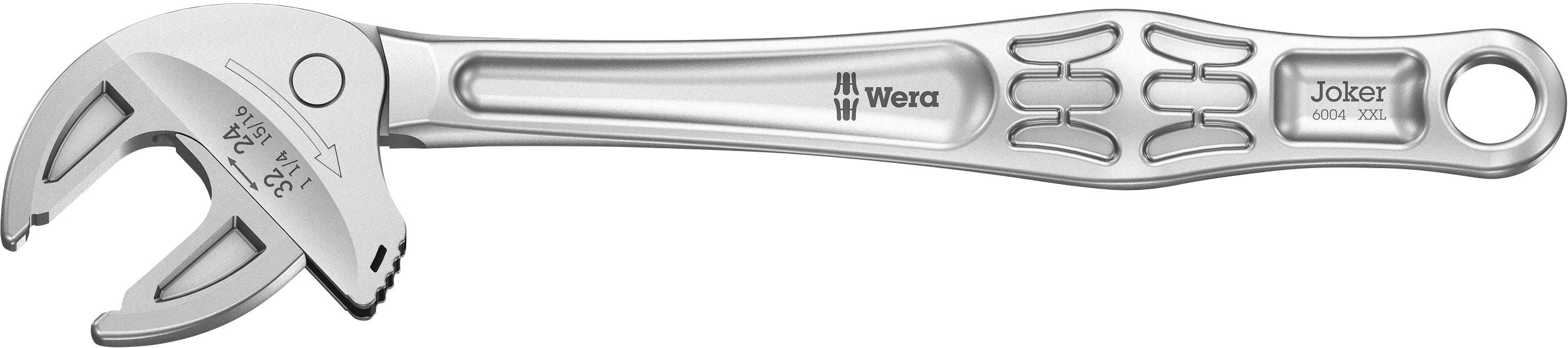 Wera 05020102001 6004 Joker XXL Önbeállító szerszámkulcs Kulcsszélesség (metrikus) 24 - 32 mm Kulcsszélesség (coll) 1 1/4 - 15/16