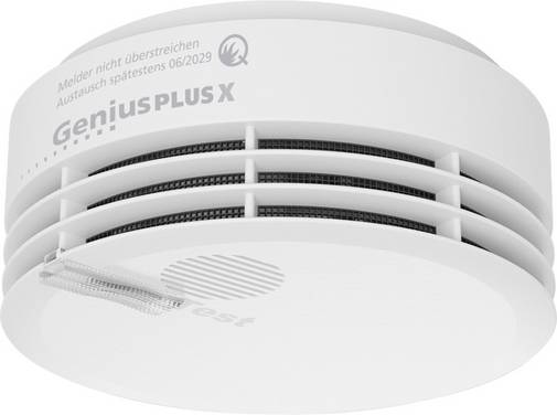 Füstjelző, elemes, Hekatron Genius Plus X Modell 2020