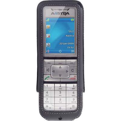 Egy mobiltelefon kijelzőjén a dátum 2009. január 22. és az idő 15:52. A tetején az 'Aastra' felirat olvasható.
