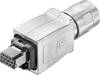 Weidmüller IE-PS-V14M-HYB-10P 1072910000 RJ45 dugó Pólusszám 10 10 db