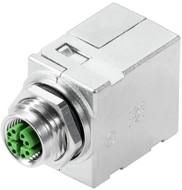 Weidmüller IE-AD-M12XRJ45-180  1400620000 Adapter, egyenes   Pólusszám 8  1 db