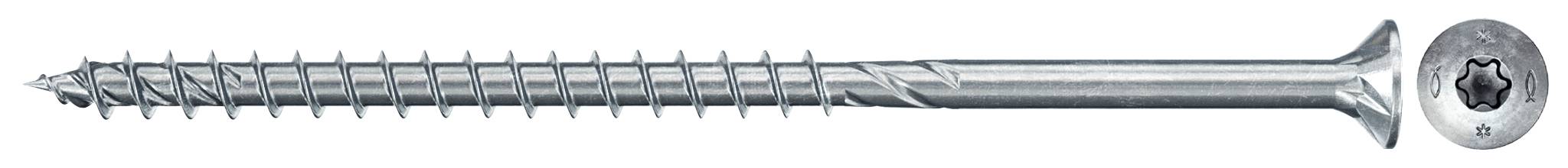 Fischer 670364 Power-Fast II Szorítólemezes csavarok 5 mm 100 mm T-profil Acél Galvanikusan cinkezett 100 db