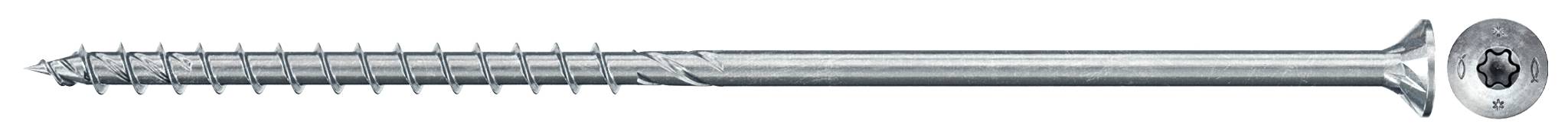 Fischer 670463 Power-Fast II Szorítólemezes csavarok 6 mm 150 mm T-profil Acél Galvanikusan cinkezett 100 db