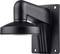 Egy fekete fali tartó kamera vagy eszköz számára. Robusztus, szögletes kialakítással rendelkezik.