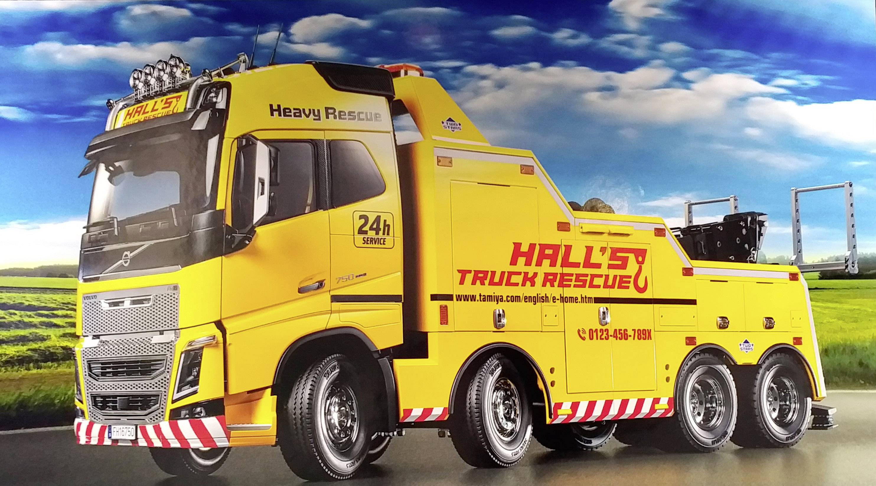 Tamiya 56362 Volvo FH16 1:14 électrique Camion RC kit à monter