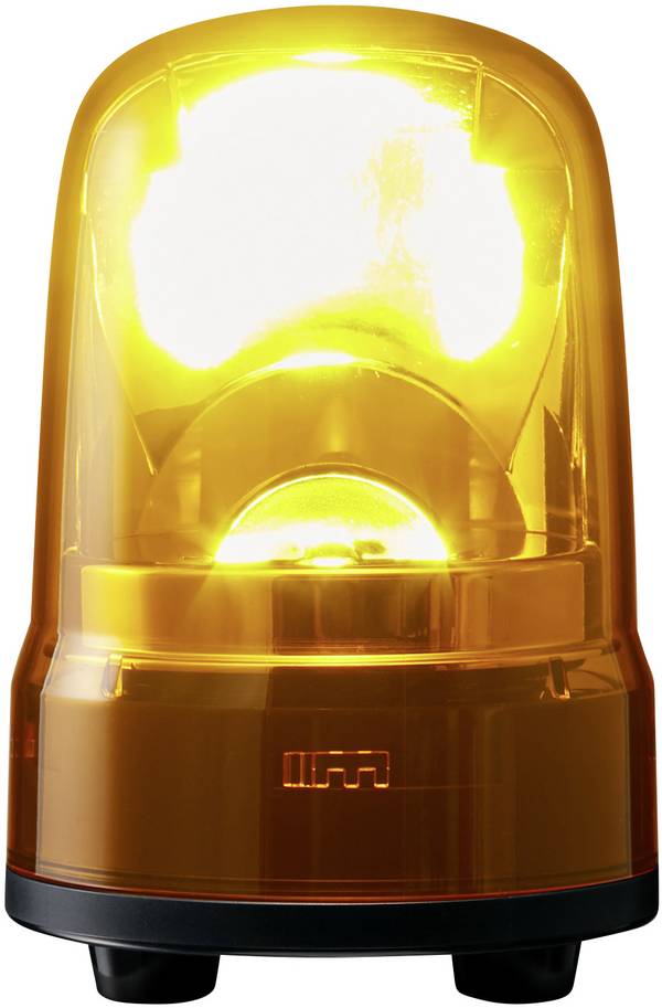 Patlite Jelzőlámpa  SKS-M2J-Y SKS-M2J-Y Sárga Sárga Kerek fény 100 V/AC, 240 V/AC