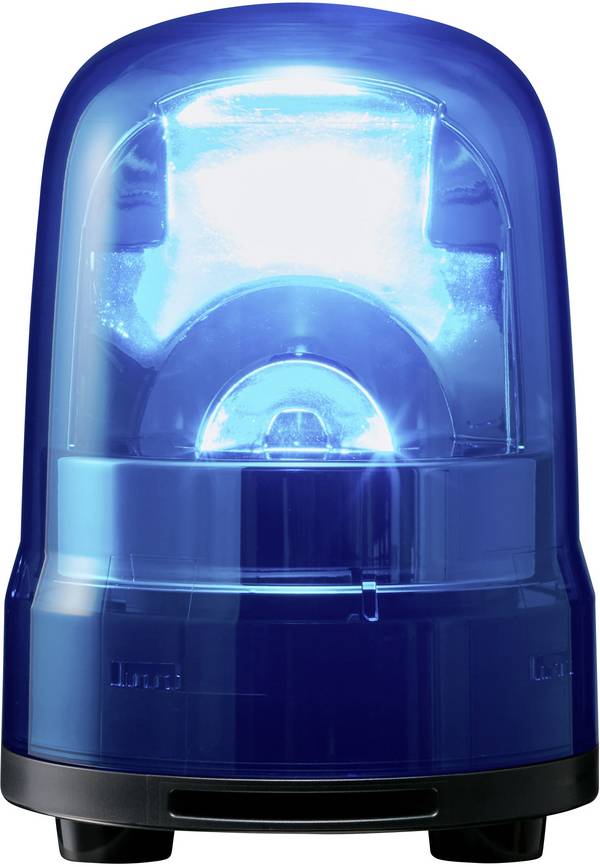 Patlite Jelzőlámpa  SKH-M1JB-B SKH-M1JB-B Kék Kék Kerek fény 12 V/DC, 24 V/DC 88 dB
