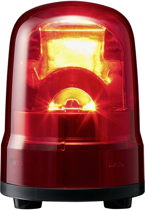 Patlite Jelzőlámpa  SKH-M1T-R SKH-M1T-R Piros Piros Kerek fény 12 V/DC, 24 V/DC