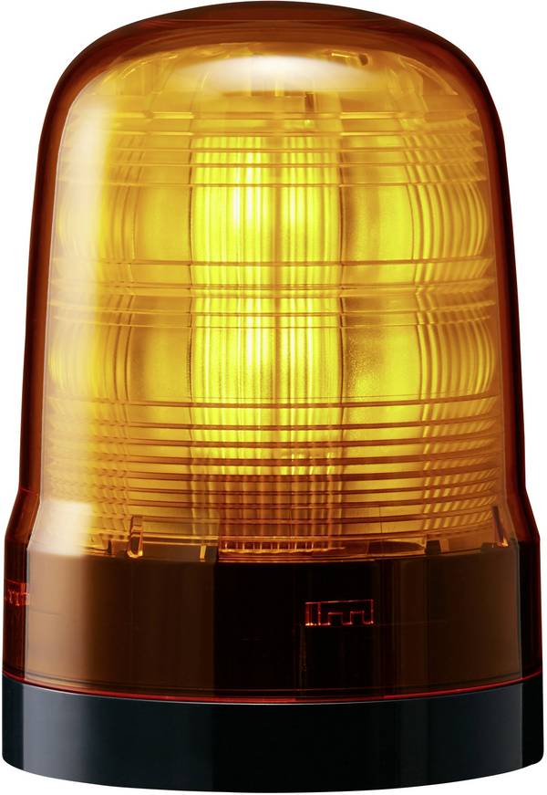Patlite Jelzőlámpa  SF10-M1KTN-Y SF10-M1KTN-Y Sárga Sárga Kerek fény 12 V/DC, 24 V/DC