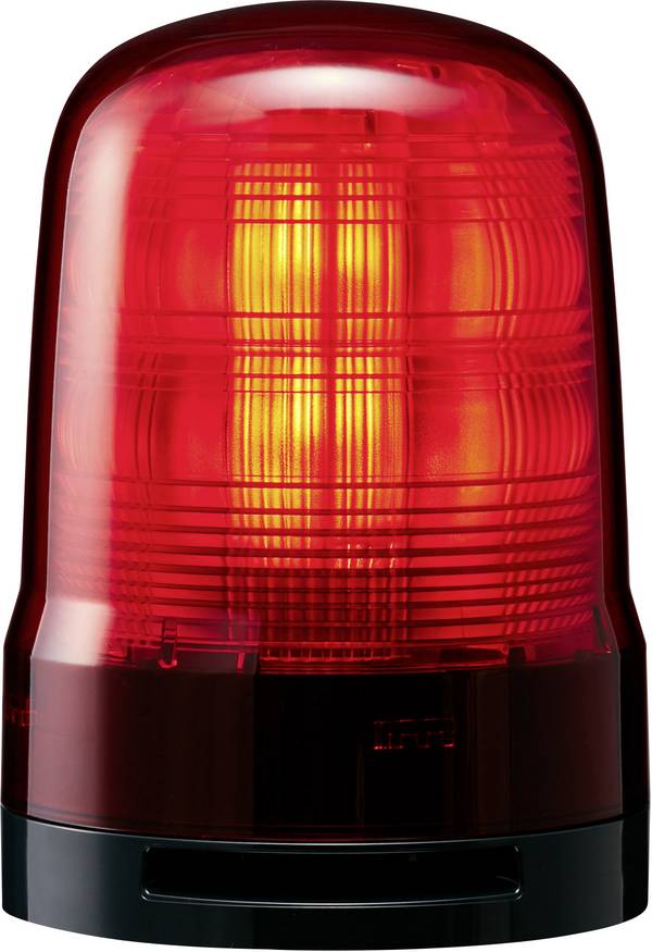 Patlite Jelzőlámpa  SF10-M1KTB-R SF10-M1KTB-R Piros Piros Kerek fény 12 V/DC, 24 V/DC 88 dB