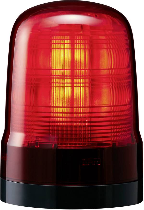Patlite Jelzőlámpa  SF10-M2KTN-R SF10-M2KTN-R Piros Piros Kerek fény 100 V/AC, 240 V/AC