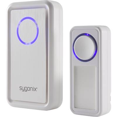 Vezeték nélküli csengő készlet névtáblával és villanófénnyel, Sygonix SY-4499404