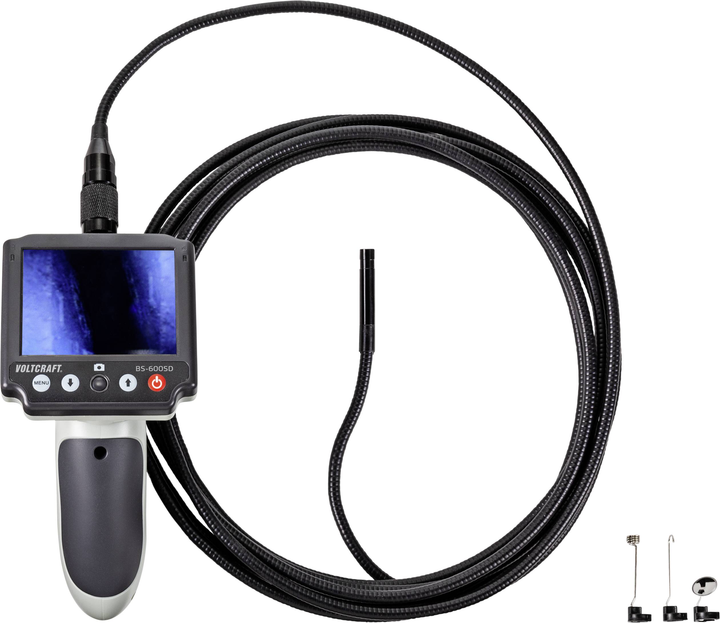 Endoszkópkamera, szonda átmérő: 8 mm, hossz: 5 m, Voltcraft BS-600SD
